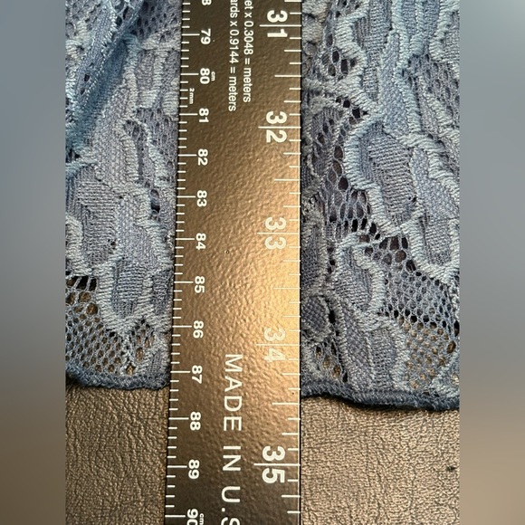 Miami Blue Long Sheer Sleeve V-Neck Sundress size M - Picture 14 of 14